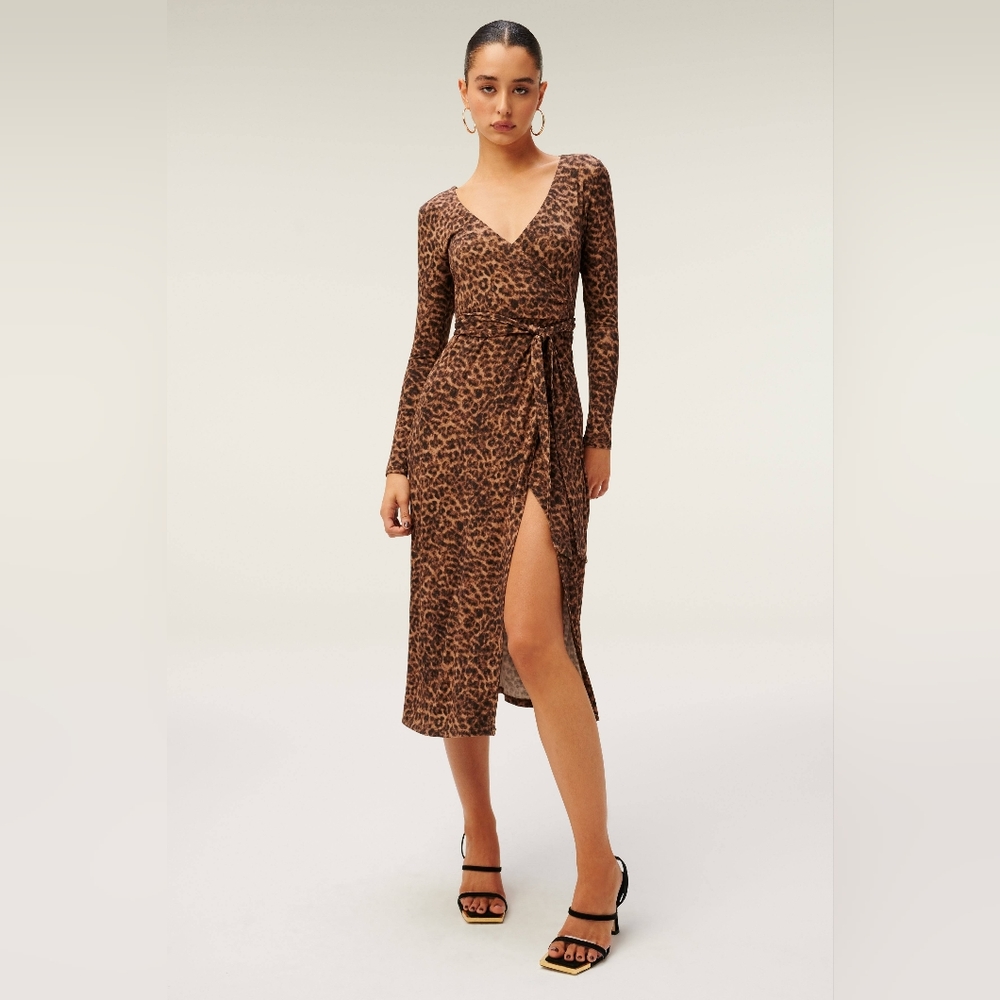 NWOT GOOD AMERICAN WRAP DRESS